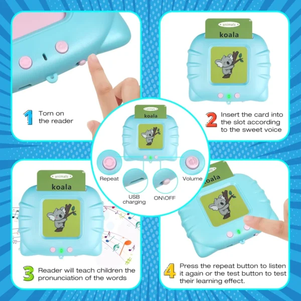 Cartes flash parlantes Kidsjoy - Image 3